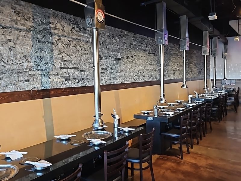 All You Korean BBQ interior
