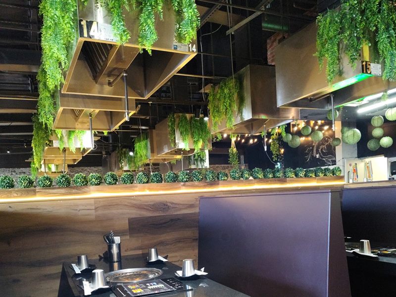All You Korean BBQ interior